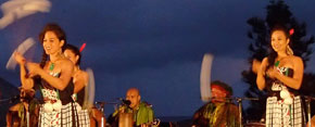 dancers at the chiefs luau in oahu