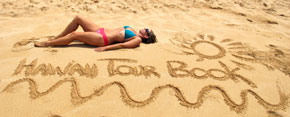 hawaii tour book written in the sand on sunset beach oahu hawaii
