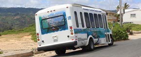 oahu circle island tour bus